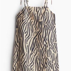 Tiger Print Sleeveless Dress